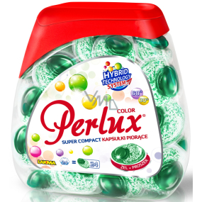 Perlux Color gélové kapsule na pranie farebnej bielizne 24 kusov