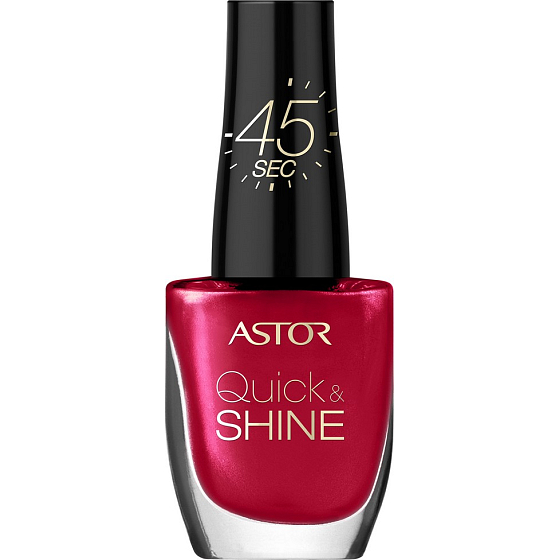 Astor Quick & Shine Nail Polish lak na nechty 303 Passionate Love 8 ml
