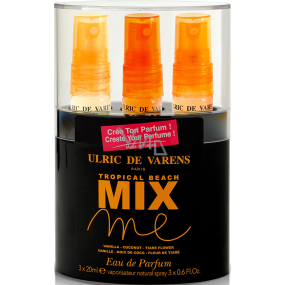 Ulric de Varens Mix Me Tropical Beach toaletná voda pre ženy 3 x 20 ml