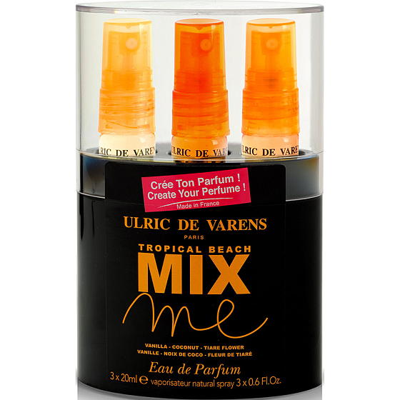 Ulric de Varens Mix Me Tropical Beach toaletná voda pre ženy 3 x 20 ml