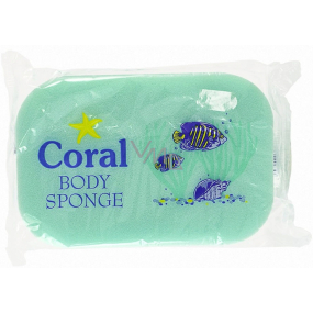 Coral Body Sponge kúpeľová huba rôzne farby 15 x 10 x 4 cm