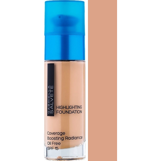 Gabriella salva highlighting Foundation make-up 102 Soft Beige 30 ml