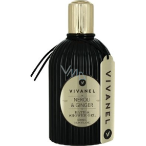 Vivian Gray Vivanel Prestige Neroli & Ginger luxusné krémová pena do kúpeľa a sprchový gél 500 ml