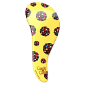 Dtangler Detangling Brush Kids Kefa pre ľahké rozčesanie vlasov yellow