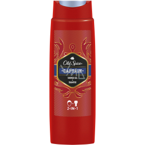 Old Spice Captain 2v1 sprchový gél a šampón pre mužov 250 ml
