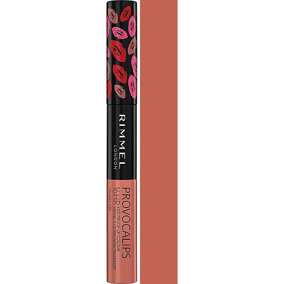 Rimmel London Provocalips 16hr Kiss Proof Lip Colour lesk na pery 710 Kiss Off 4 ml a 3 ml