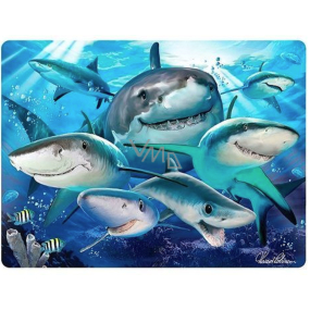 Prime3D pohľadnice - Žralok Selfie 16 x 12 cm