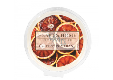 Heart & Home Sójový vosk s vôňou červeného pomaranča 26 g