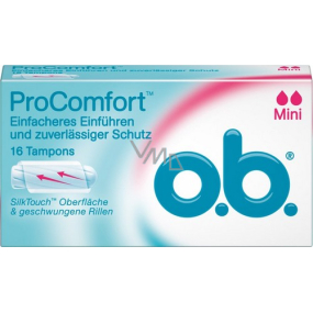 o.b. Pre Comfort Mini tampóny 16 kusov