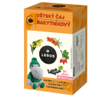 Leros Detský čaj Rakytníkový bylinný čaj pre deti 20 x 2 g