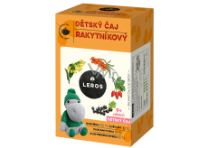 Leros Detský čaj Rakytníkový bylinný čaj pre deti 20 x 2 g