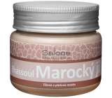 Saloos Organická 100% marocká ílová maska na telo a tvár 200 g
