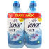 Lenor Spring Awakening vôňa jarných kvetov, pačuli a cédru zmäkčovač tkanín 2 x 1600 ml, duopack