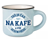 Hrnček Albi Espresso - Čas na kávu a všetko ostatné počká 45 ml