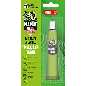 Den Braven Mamut Glue Multi montážne lepidlo, biele, 25 ml