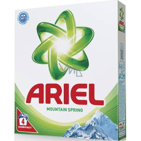 Ariel Mountain Spring prací prášok pre čisté a voňavé bielizeň bez škvŕn 4 dávky 280 g