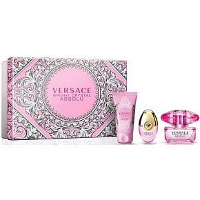 Versace Bright Crystal Absolu toaletná voda 50 ml + toaletná voda 10 ml + telové mlieko 50 ml, darčeková sada Versace Bright Crystal Absolu toaletná voda 50 ml + toaletná voda 10 ml + telové mlieko 50 ml, darčeková sada
