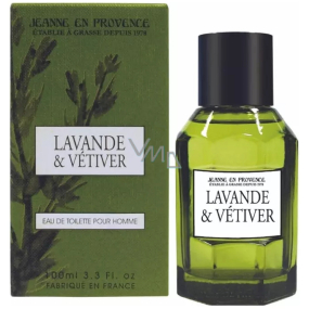 Jeanne en Provence Men Lavande & vetiver - Lavande & Citrónová tráva toaletná voda 100 ml