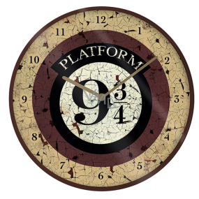 Epee Merch Harry Potter Platforma 9 a 3/4 nástenné hodiny 24,5 cm