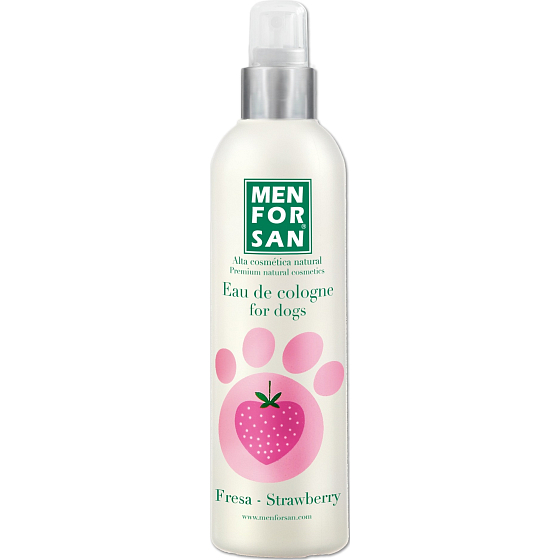 MenForSan Jahoda kolínska voda pre psov 125 ml