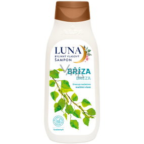 Alpa Luna Breza bylinný šampón na vlasy, obmedzuje nadmerné mastenie vlasov 430 ml