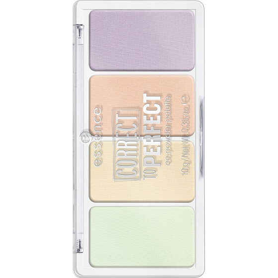 Essence Correct To Perfect CC Powder Palette púder 10 Imperfectly Perfect! 10 g