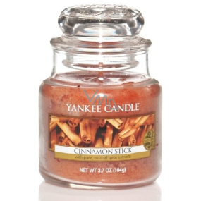 Yankee Candle Cinnamon Stick - Škoricová tyčinka vonná sviečka Classic malá sklo 104 g