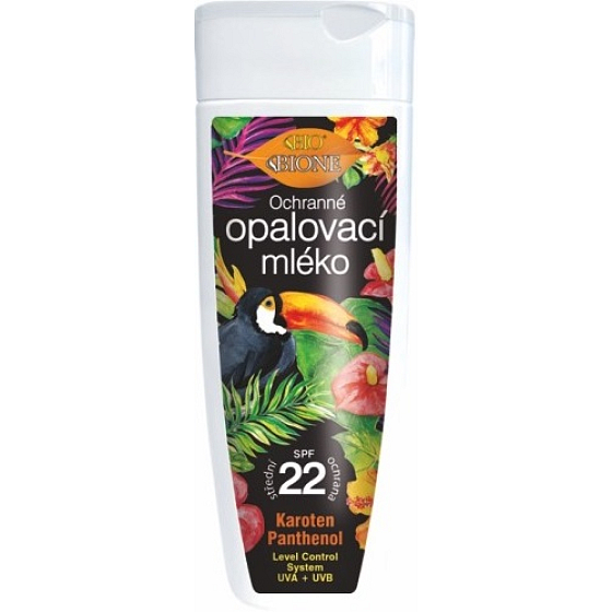 Bione Cosmetics Sun Bio SPF22 ochranné opaľovacie mlieko 200 ml