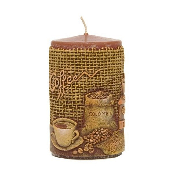 Candles Coffee vonná sviečka valec 60 x 100 mm 1 kus