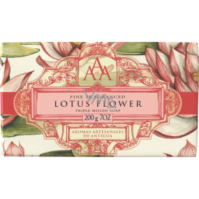 Somerset Toiletry Lotosový kvet luxusné trikrát mleté toaletné mydlo 200 g