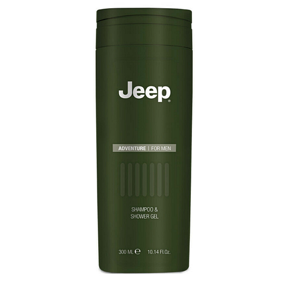 Jeep Adventure for Men 2v1 sprchový gél a šampón pre mužov 300 ml