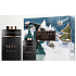 Bvlgari Man In Black parfumovaná voda pre mužov 100 ml + parfumovaná voda 15 ml, darčeková sada pre mužov