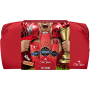 Old Spice Captain 2v1 sprchový gél a šampón 250 ml + antiperspirant dezodorant 50 ml + dezodorant sprej 150 ml + kozmetická taška, kozmetická sada pre mužov