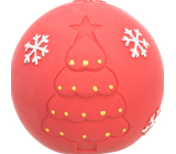 Trixie XMas Ball latexová vianočná lopta pre psov 8 cm