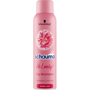 Schauma suchý šampon Hi Lovely pre normálne vlasy, 150 ml