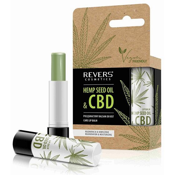 Revers CBD balzam na pery s konopným olejom 4 g