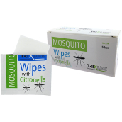 Trixline TR C 354 Vlhčené obrúsky proti komárom s citronelou 50 ks