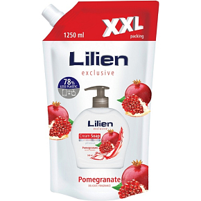 Lilien tekuté mýdlo - Granátové jablko XXL - sáček 1250 ml