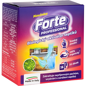 Forte Professional biologický aktivátor septikov 16 dávok