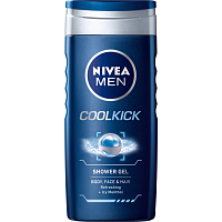 Nivea Men Fresh Kick sprchový gél, 250 ml