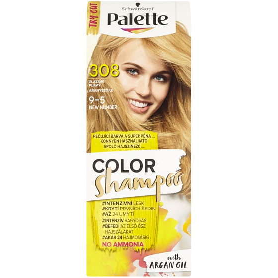 Schwarzkopf Palette Color tónovacia farba na vlasy 308 - Zlatisto plavý