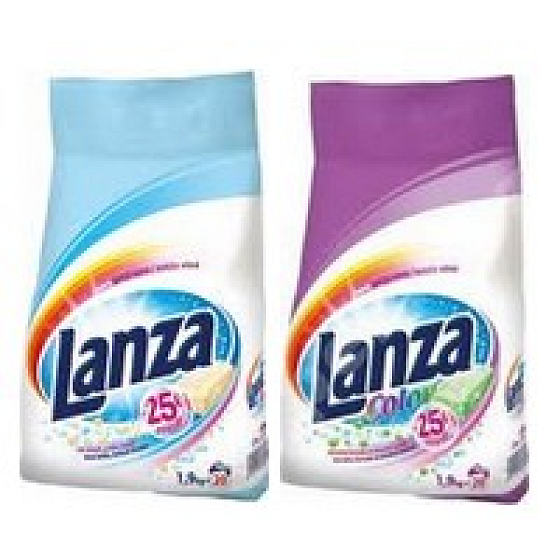 Lanza Biela 1,9 kg + Farebná 1,9 kg duo