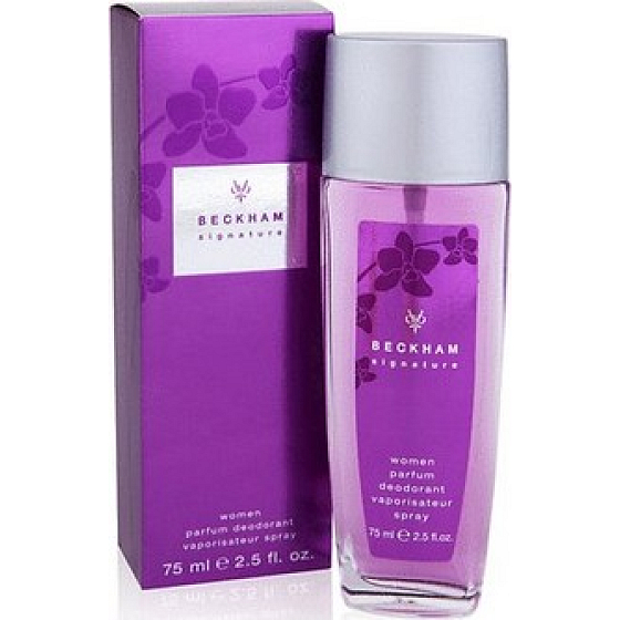 David Beckham Signature for Her parfumovaný dezodorant sklo pre ženy 75 ml