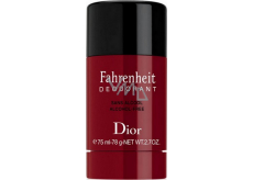 Christian Dior Fahrenheit deodorant stick bez alkoholu pre mužov 75 ml