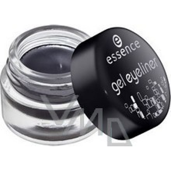Essence Gél Eyeliner očné linky gélové 01 Midnight In Paris 3 ml