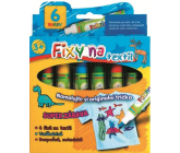 Amos Fixky na textil, vodeodolné, netoxické 6 odtieňov
