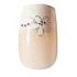 Diva & Nice Natureasy Nails Decorated nalepovacie nechty prírodné so striebornými kytičkami 24 kusov + lepidlo 2 g