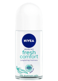 Nivea Fresh Comfort guličkový dezodorant roll-on pre ženy 60 ml