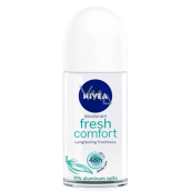 Nivea Fresh Comfort guličkový dezodorant roll-on pre ženy 60 ml