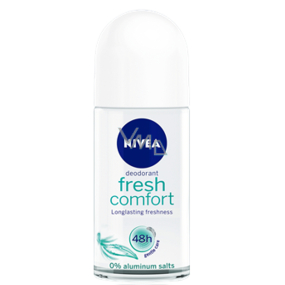 Nivea Fresh Comfort guličkový dezodorant roll-on pre ženy 60 ml